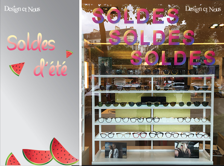 Les Stickers De Vitrine Pour Vous Démarquer Durant Les Soldes